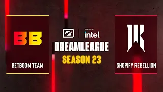 Dota2 - BetBoom Team vs Shopify Rebellion - DreamLeague Season 23 - Group B