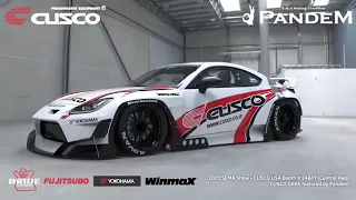 Pandem Wide-body 2022 GR86 Subaru BRZ ZD8 by Kei Miura Rocket Bunny SEMA 2021 NFS Forza Livery