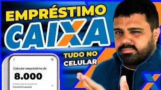 COMO SIMULAR E CONTRATAR EMPRÉSTIMO CAIXA NO CELULAR APLICATIVO ATUALIZADO 2023