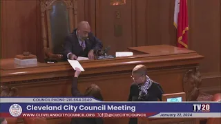 Chaos cuts Cleveland City Council meeting short as public comment rules changed