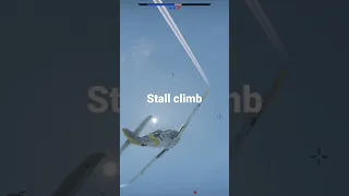 War Thunder Stall Climb #shorts #warthunder #warthundershorts #bf109