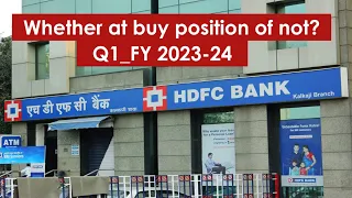 HDFC Bank Stock...क्या Buying point पर है?