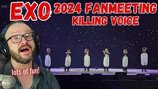 EXO 엑소 - 2024 FAN MEETING (Killing Voice) reaction