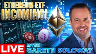 Ethereum ETF Approval Imminent🚨Technical Analysis w/ Gareth Soloway🚀