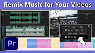 Get Better Music Tracks for Video Editing with Adobe Remix | Premiere Pro Effects for Audio