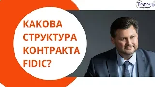 Какова структура контракта FIDIC?