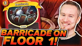 Barricade Floor 1? Hmm. | Ascension 20 Ironclad Run | Slay the Spire