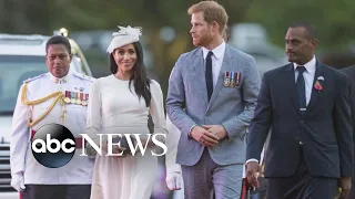 Prince Harry and Meghan Markle visit Fiji