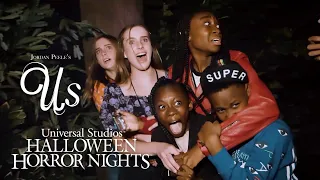 Halloween Horror Nights - Cast From Us And Their Families Check Out Their Maze (2019)