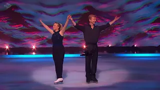 jayne torvill & christopher dean drone routine - dancing on ice week 2
