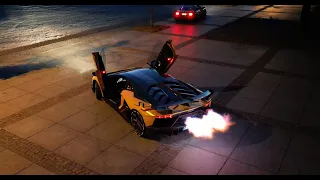 Lamborghini Aventador SVJ with GINTANI exhaust sound🔥