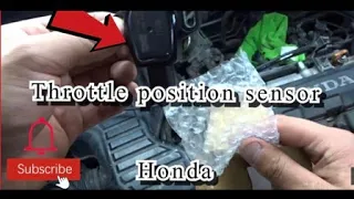 01-05 Honda Civic Throttle Position sensor Replacement (p0122)