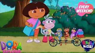 Dora The Explorer | The Fiesta Trio | Akili Kids!
