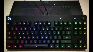 Мой первый обзор. Logitech G Pro Keyboard