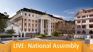 PLENARY:National Assembly, 10am 19 May 2016