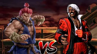 Shin Akuma vs God Rugal - The most Insane Fight you will ever see 🌡🥵🔥 - MUST WATCH! #rugal #snk