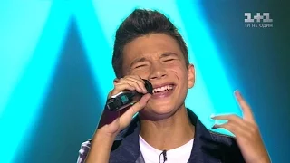 Vlad Fenichko " All of me " – Blind Audition – Voice.Kids – season 3