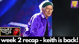 Week 2 Recap | Keith Is Back! | Hackney Diamonds Tour | Glendale, AZ | Las Vegas, NV | May 7, 11
