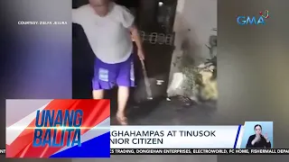 Kuting, pinaghahampas at tinusok ng isang senior citizen | UB