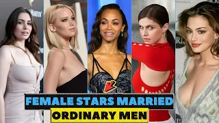 Top 23 Female Celebs Who Married Ordinary Men