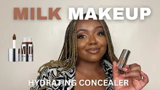 NEW Milk Makeup Future Fluid Concealer| Shade 21W |Review & Wear Test | WOC | Rare Beauty, Tower 28