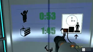 Portal Test Chamber 15. 53 Second PB