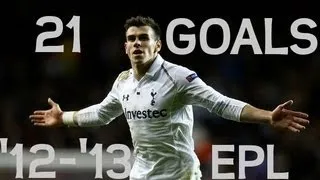 Gareth Bale All 21 EPL Goals of 2012-2013|by IsaacFutbol4hd