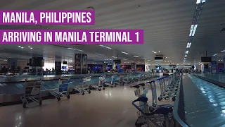 Arriving in Manila Airport Terminal 1 | Walk-Around Tour | Philippines