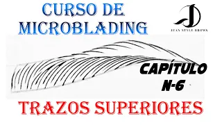 Curso Trazos de Microblading ✍ (TUTORIAL) Paso a Paso!! Trazos Superiores y Conectores!! Capitulo 6