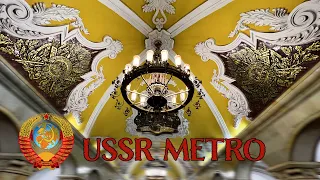 LEGENDARY METRO STATION IN MOSCOW 🚇 M.Komsomolskaya | Walking tour in the subway - ⁴ᴷ [HDR]