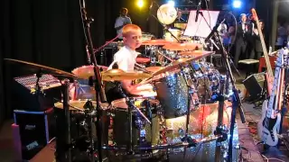 Drummer Daniel Varfolomeyev - 8 years at the concert Alex Fokin RadioBand