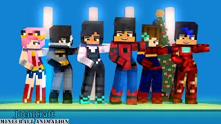 SUPERHERO COUPLE DANCE | DARLING OHAYO | DUN DUN DANCE | TUTU DANCE - Minecraft Animation