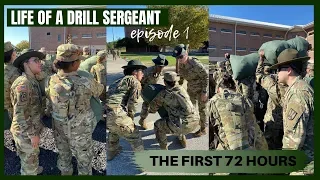 LIFE OF A DRILL SERGEANT (BCT) | SHARK ATTACK & THE FIRST 72 HOURS - ARMY VLOG