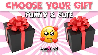 CHOOSE YOUR GIFT, 🎉  FUNNY AND CUTE THINGS  left or right,  this or that?🎉  Anna Gold 💖