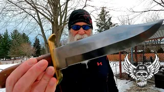 Repair Loose SZCO Bowie Knife S-Guard : PLUS bonus Bowie info!