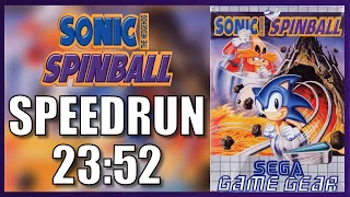 Sonic Spinball 8-bit speedrun 23:52