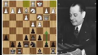 Х.Р.Капабланка атакует короля Милана! Шахматы.