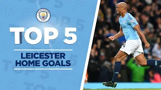 THAT. KOMPANY. GOAL. | Top 5 Goals at the Etihad vs Leicester! | Aguero, Jesus & Sterling goals!