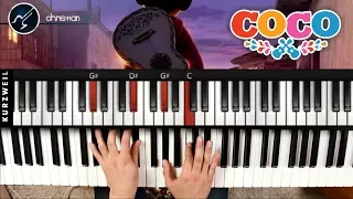 Recuerdame COCO Piano | Notas Musicales | Tutorial Christianvib