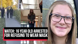 Watch: Wyoming School Locked Down After 16 Year Old Student Arrested for Refusing to Wear Face Mask