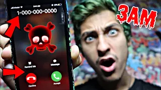 CALLING NUMBERS YOU SHOULD NEVER CALL AT 3AM!! *OMG SO SCARY*