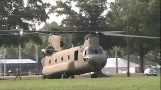 Startup & Departure of U.S. Army Lakota, Apache, Blackhawk, & Chinook from Freedom Fest 2011