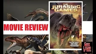 THE JURASSIC GAMES ( 2018 Perrey Reeves ) Dinosaur Sci-Fi Movie Review