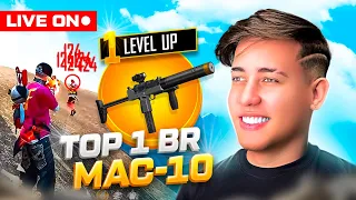 LEVELUP AO VIVO 💙 100 PONTOS DESAFIANTE SOLO 💙 FREE FIRE MOBILE 💙