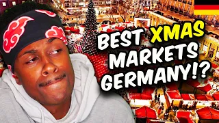 American Reacts To The BEST German CHRISTMAS MARKETS In Germany