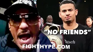 TEOFIMO LOPEZ SR. “NO FRIENDS” ROLLY ROMERO WARNING; TELLS HIM “HAVE TO GO AFTER YOU” TO TAKE TITLE
