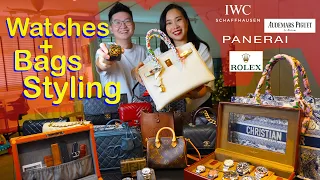 Watches and Bags Styling. IWC, Rolex, Panerai, AP, Chanel, Dior!