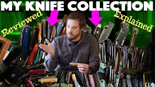 Piles of Knives:  My Knife Collection Overview and Review