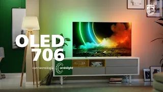 OLED 706 de Philips con Ambilight