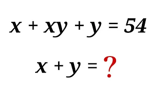 Math Olympiad Problem | A very Nice Algebra Challenge